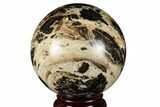 Black Opal Sphere - Madagascar #168599-1